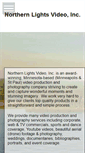 Mobile Screenshot of northernlightsvideo.com