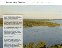 Tablet Screenshot of northernlightsvideo.com